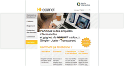 Desktop Screenshot of fr.hi-epanel.com